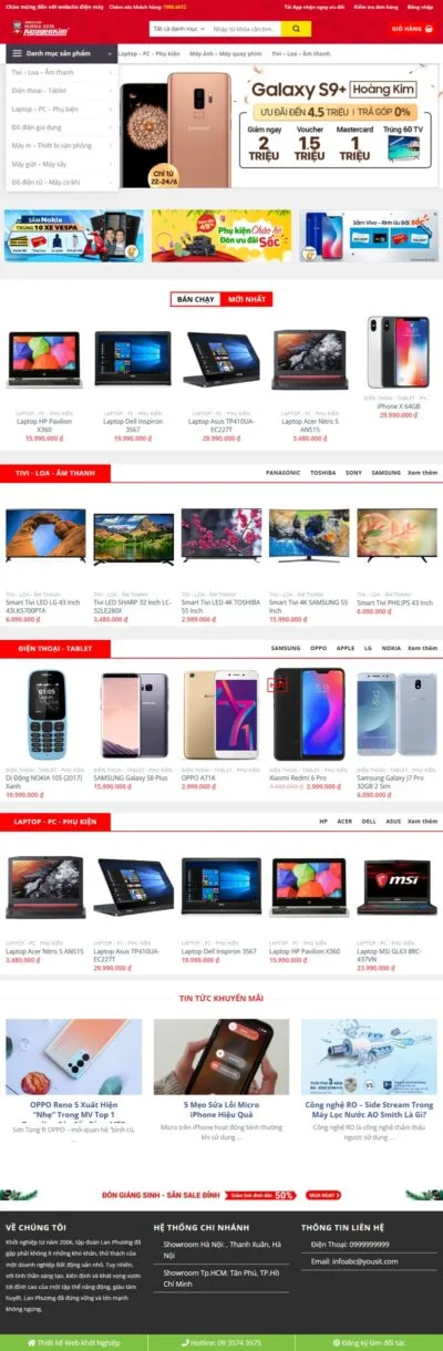 Theme wordpress điện máy 04