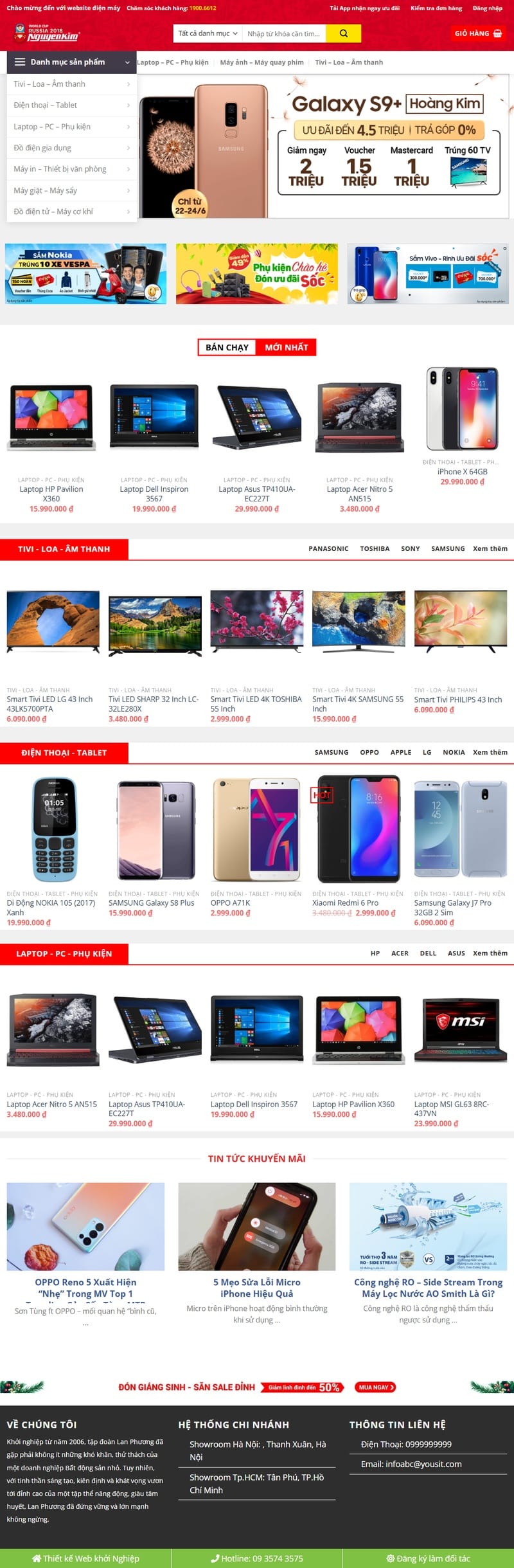 Theme wordpress điện máy 04
