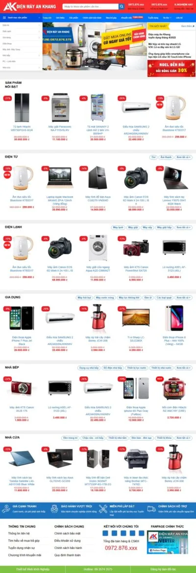 Theme wordpress điện máy 06