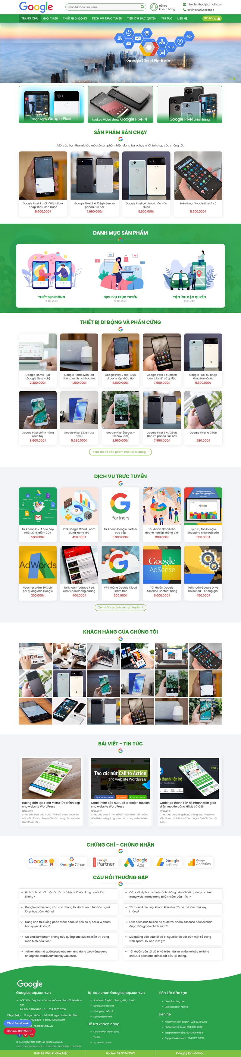 Theme wordpress điện thoại 02