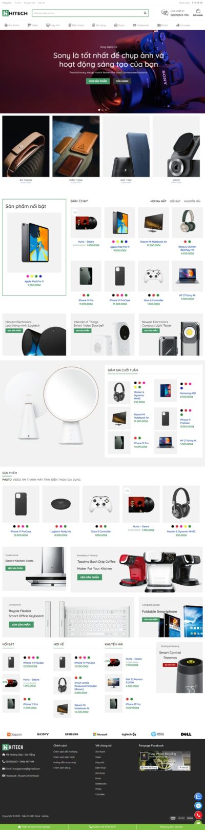 Theme wordpress đồ công nghệ 02