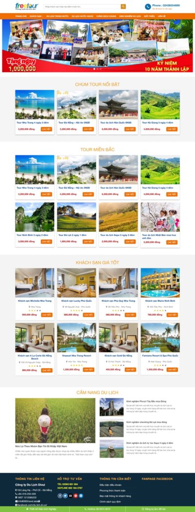 Theme wordpress du lịch cao cấp 07