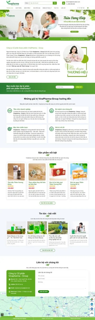 Theme wordpress dược phẩm 05