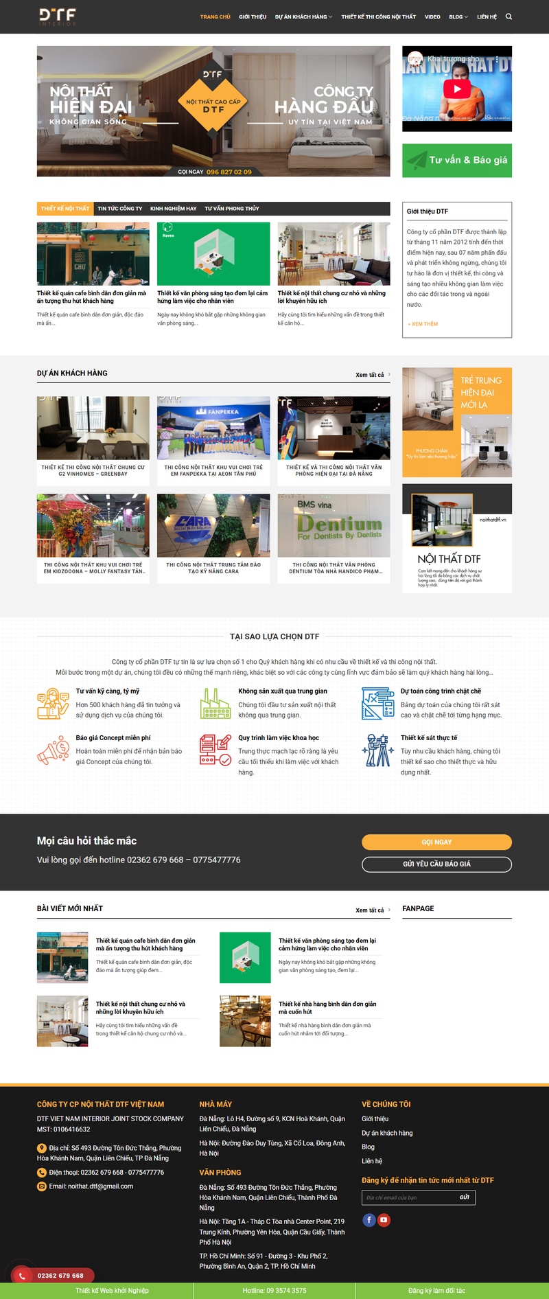 Theme wordpress flatsome nội thất 13