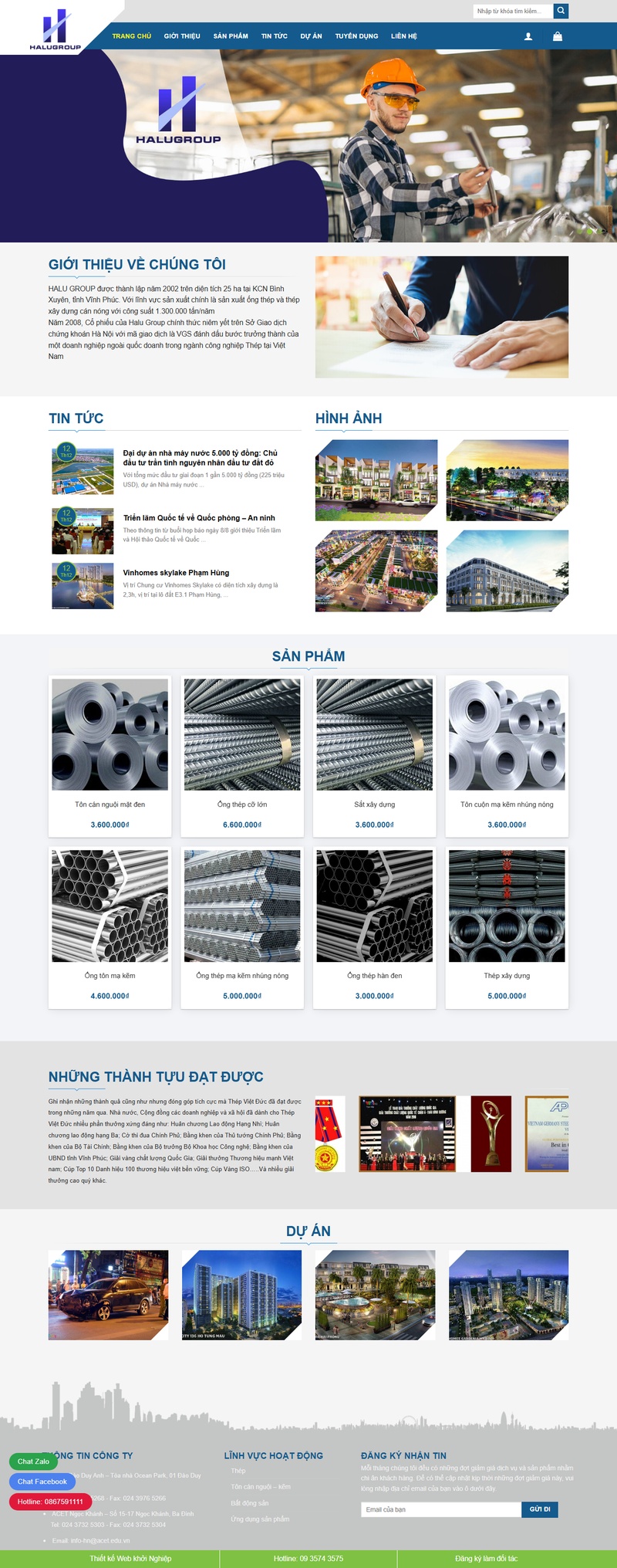 Theme wordpress Flatsome xây dựng 02