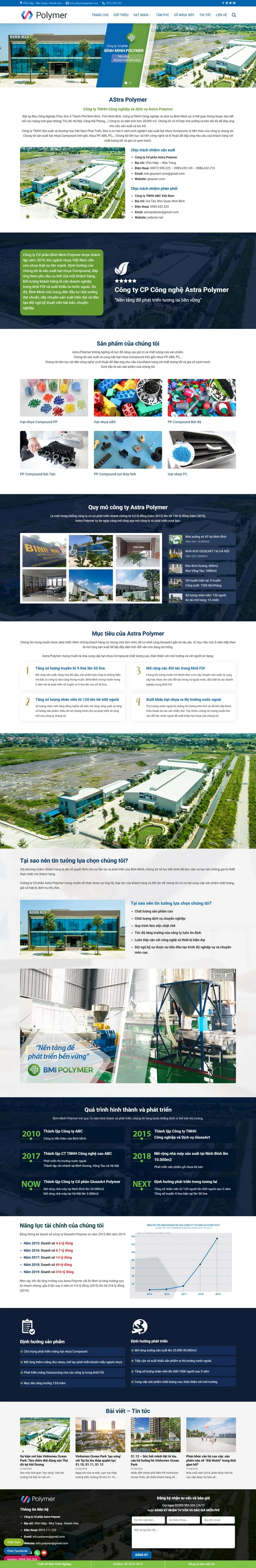 Theme wordpress giới thiệu công ty 01