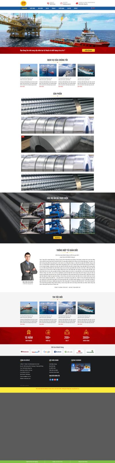 Theme wordpress giới thiệu công ty 02