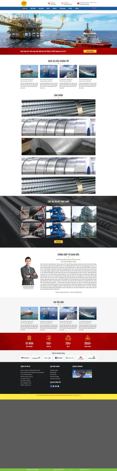 Theme wordpress giới thiệu công ty 02