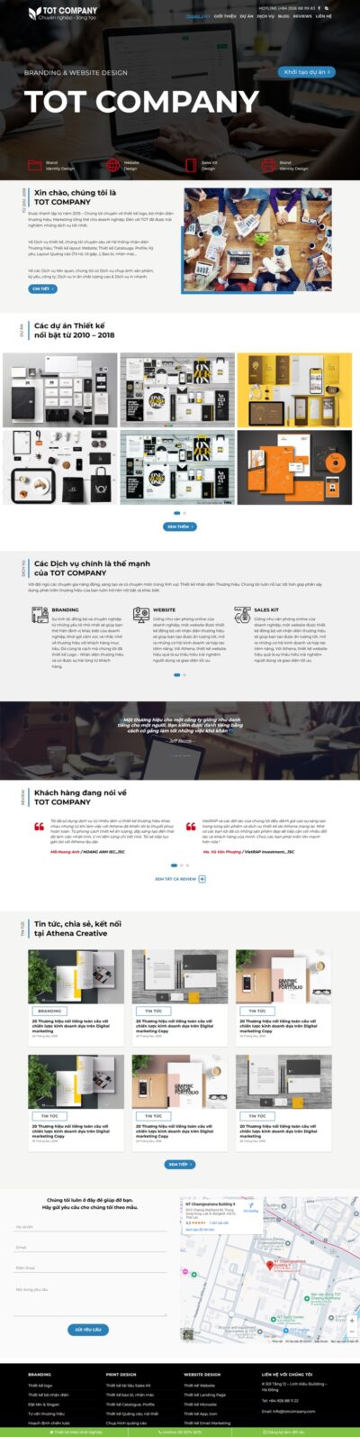 Theme wordpress giới thiệu công ty đẹp