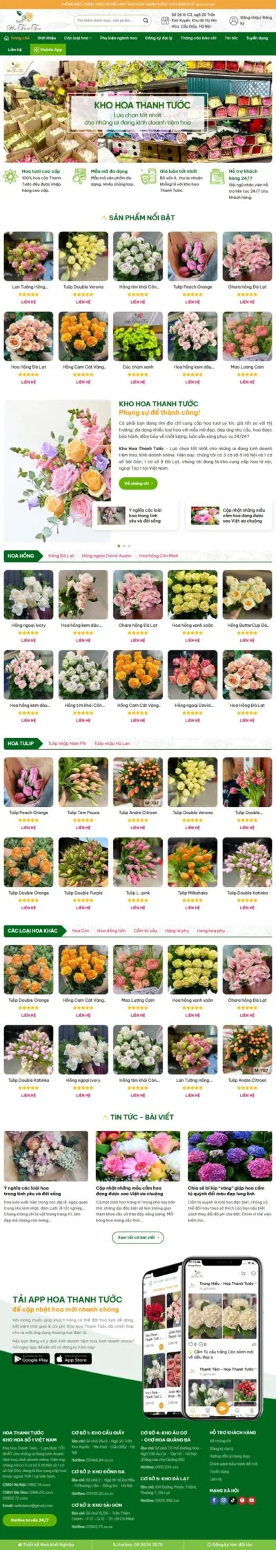 Theme wordpress hoa tươi 03