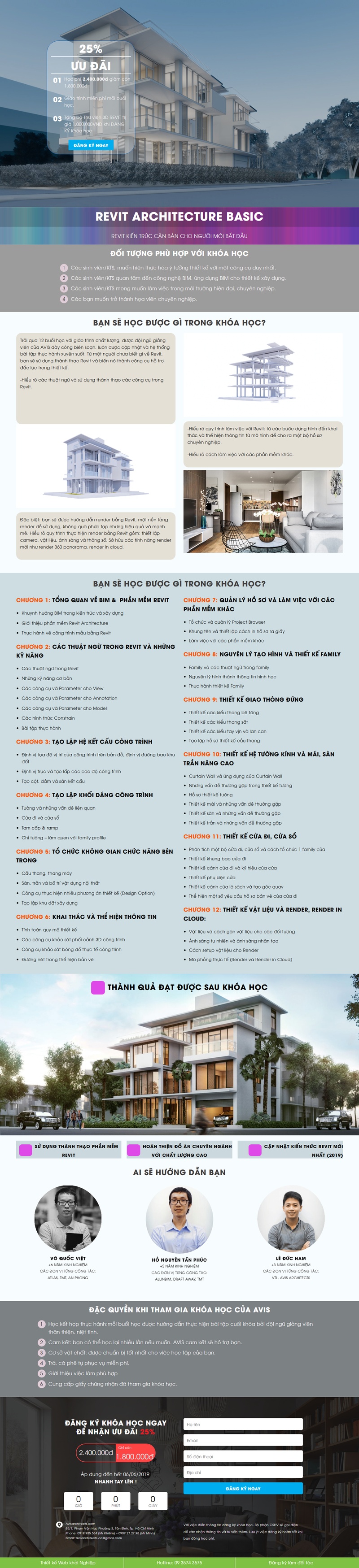 Theme wordpress khóa học thiết kế