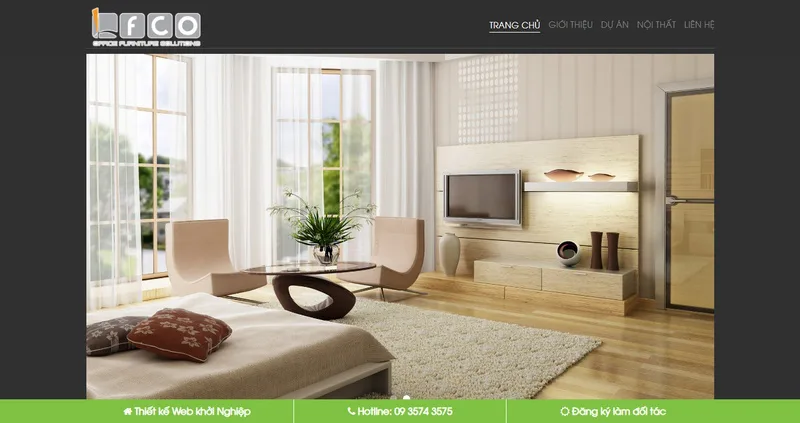 Theme wordpress kiến trúc 01