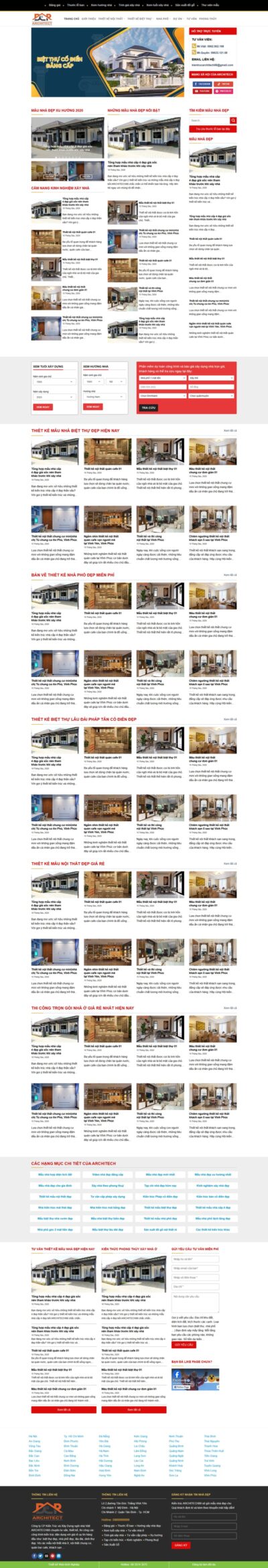 Theme wordpress kiến trúc 06