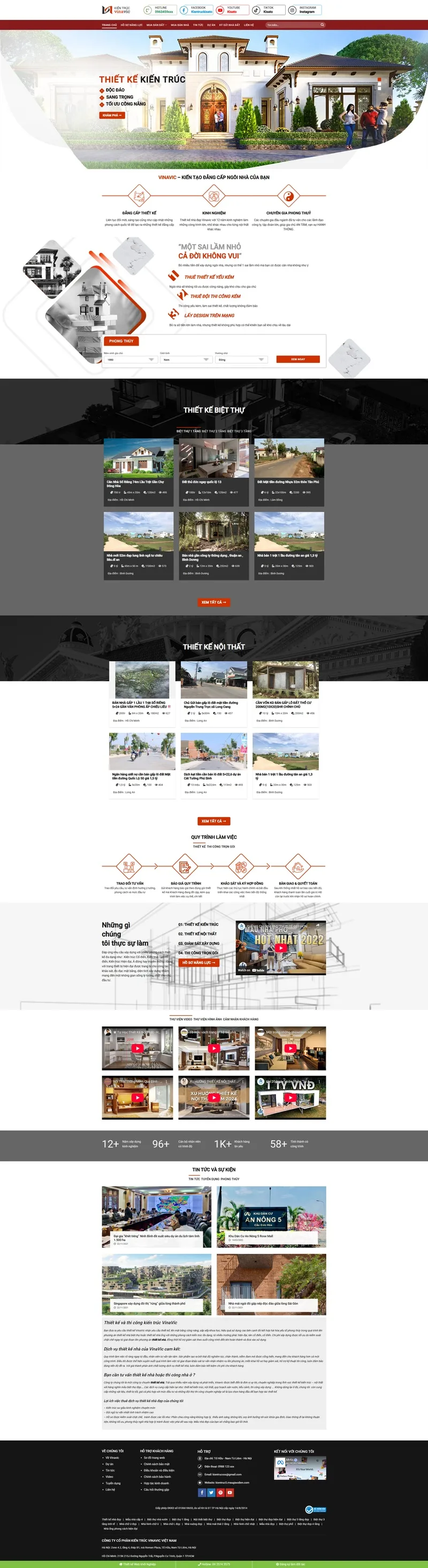 Theme wordpress kiến trúc 5