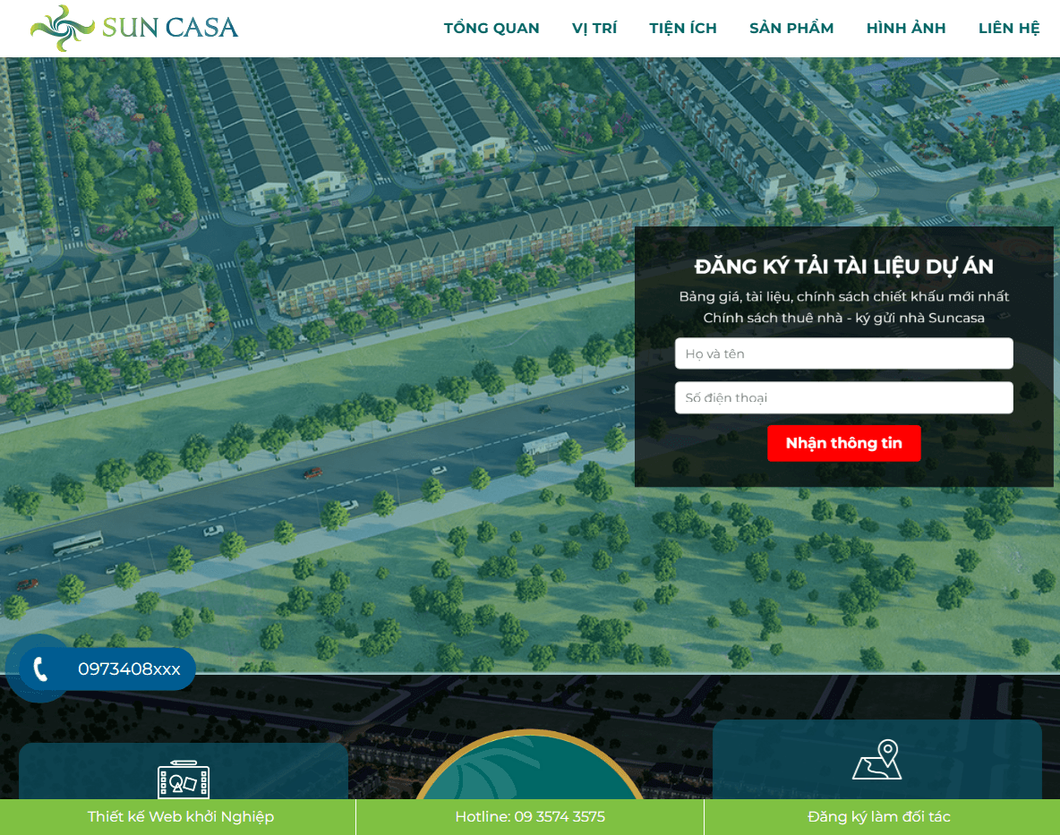 Giao diện Theme WordPress landing page bất động sản 66