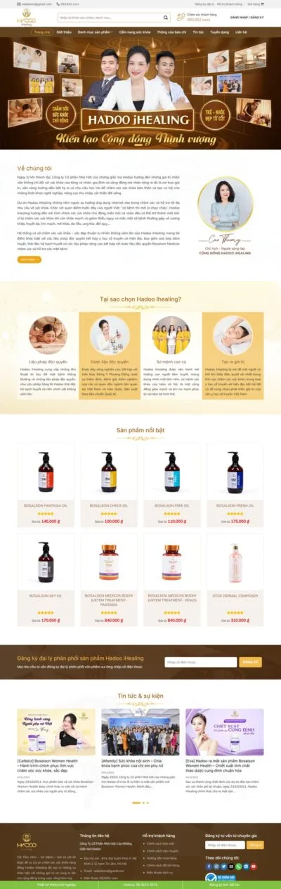 Theme wordpress mỹ phẩm 22