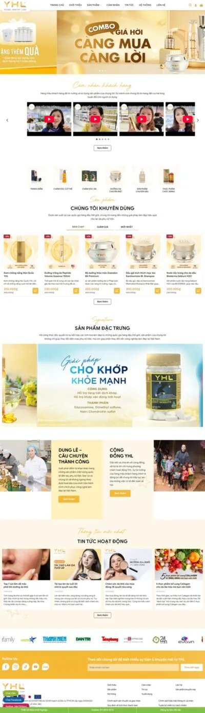 Theme wordpress mỹ phẩm 24