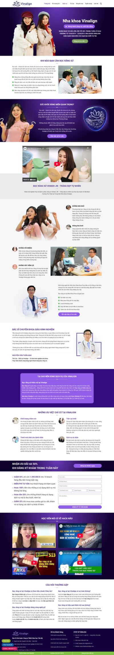 Theme wordpress nha khoa 01