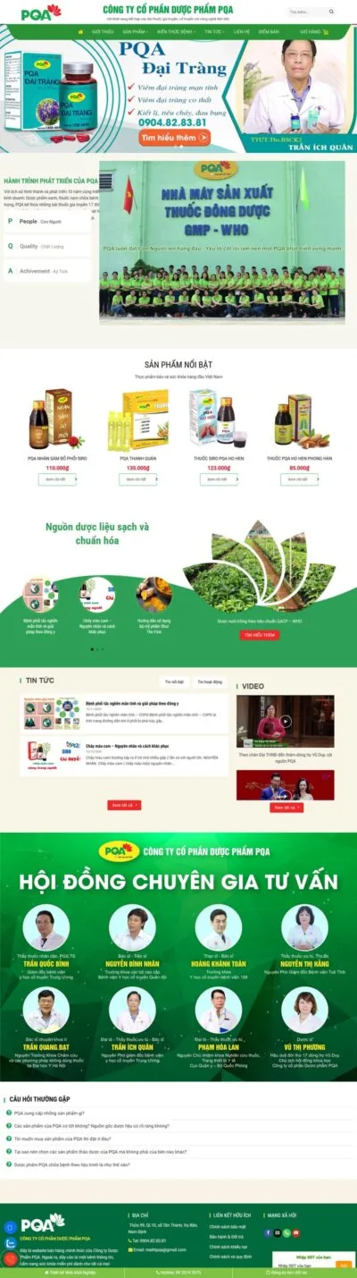 Theme wordpress nhà thuốc 02