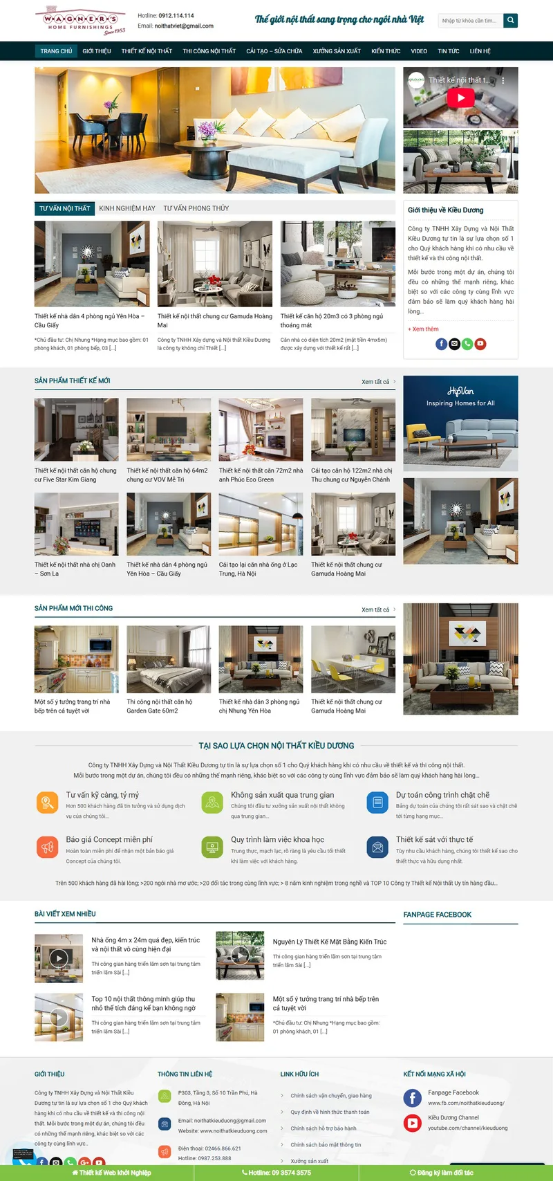 Theme wordpress nội thất 05