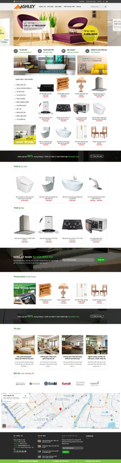 Theme wordpress nội thất 06