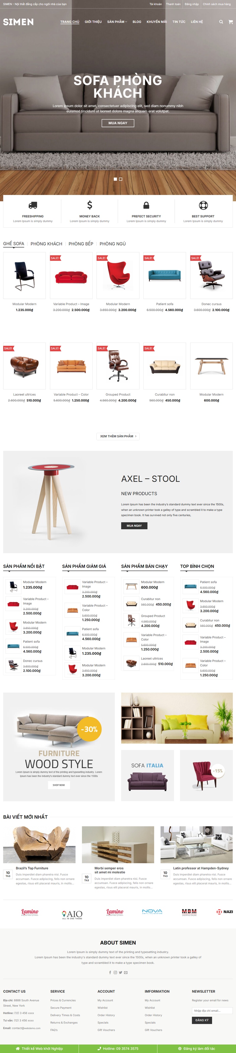 Theme wordpress nội thất 30