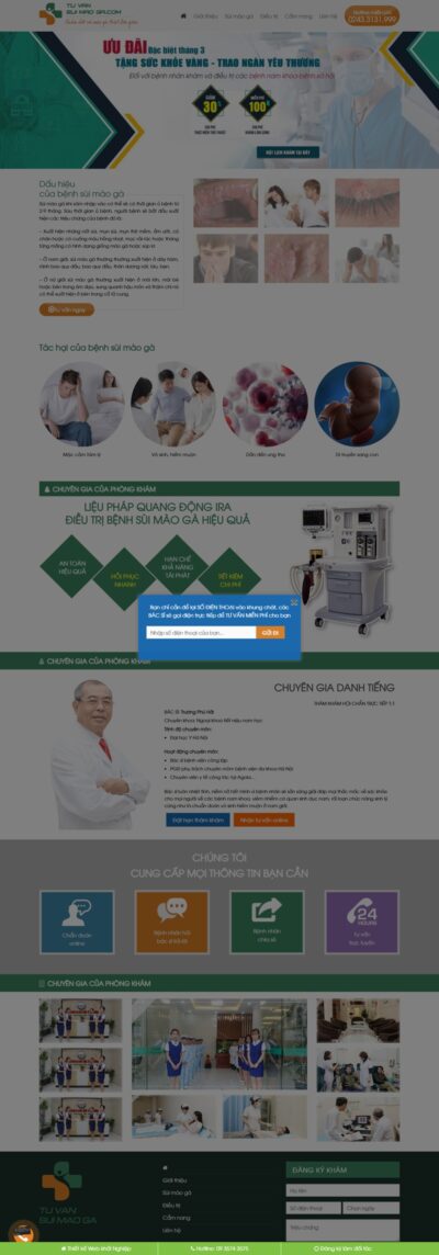 Theme wordpress phòng khám
