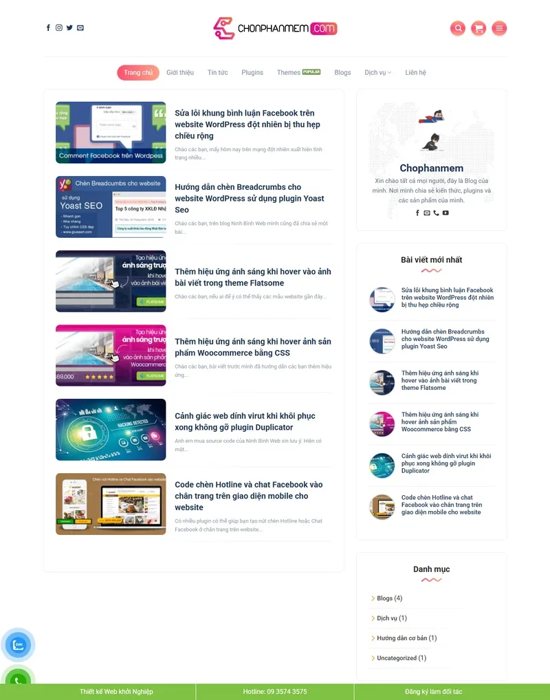 Theme wordpress review công nghệ