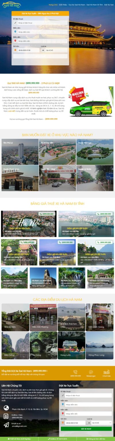 Theme wordpress taxi 03