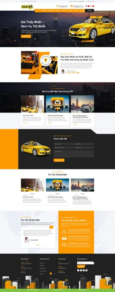 Theme wordpress taxi 04