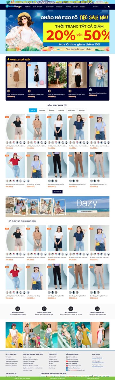 Theme wordpress thời trang 10 cao cấp