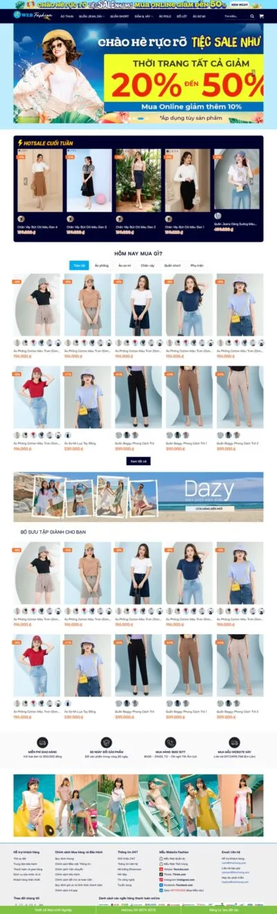 Theme wordpress thời trang 10 cao cấp