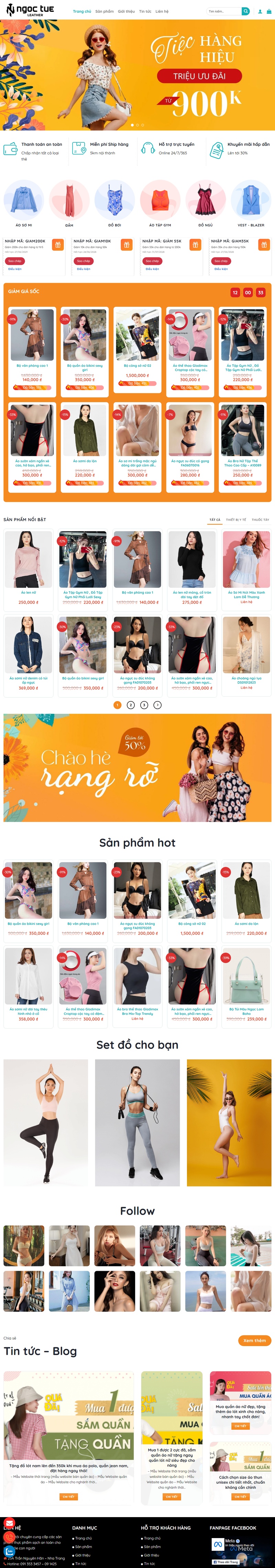 Theme wordpress thời trang 20