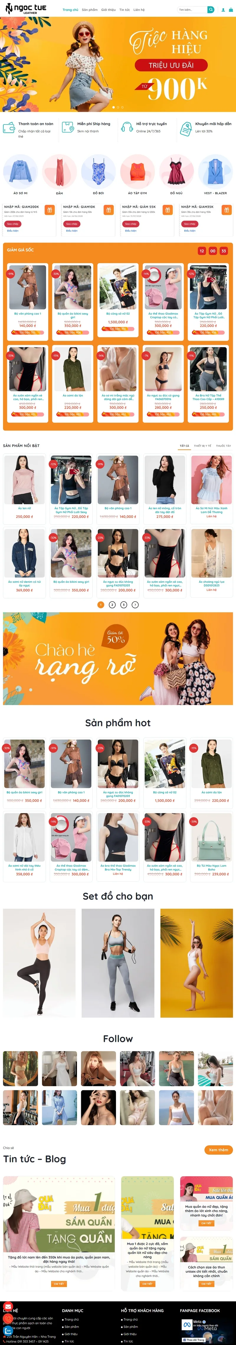 Theme wordpress thời trang 20