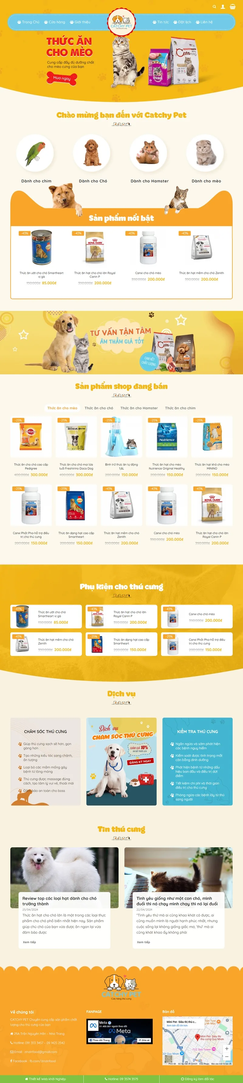 Theme wordpress thú cưng 02