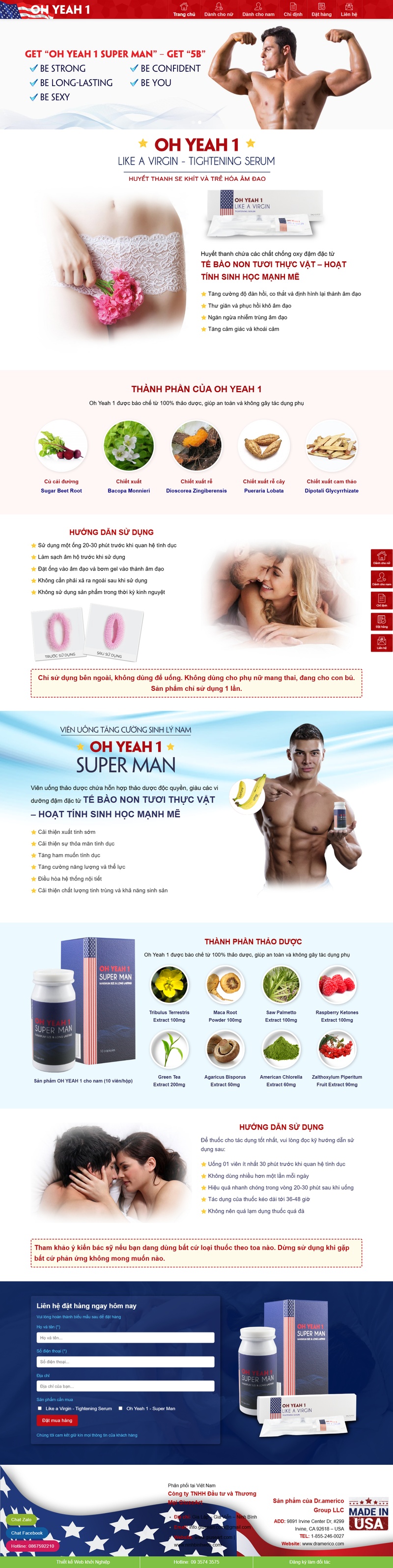 Theme wordpress thực phẩm chức năng 04