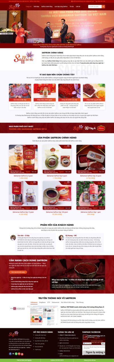 Theme wordpress thực phẩm chức năng 05
