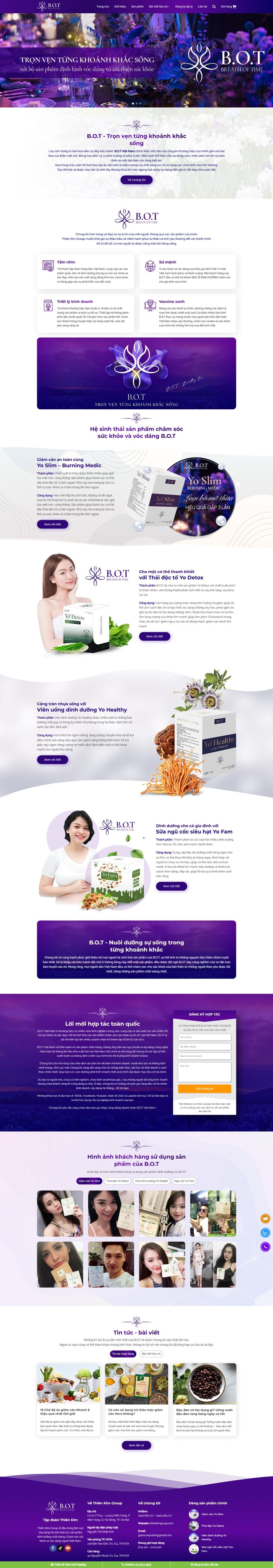 Theme wordpress thực phẩm chức năng 10