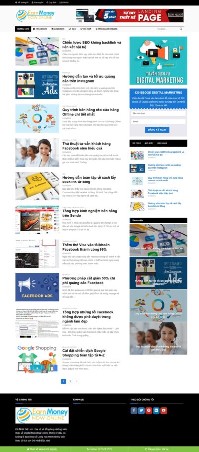 Theme wordpress tin tức 05