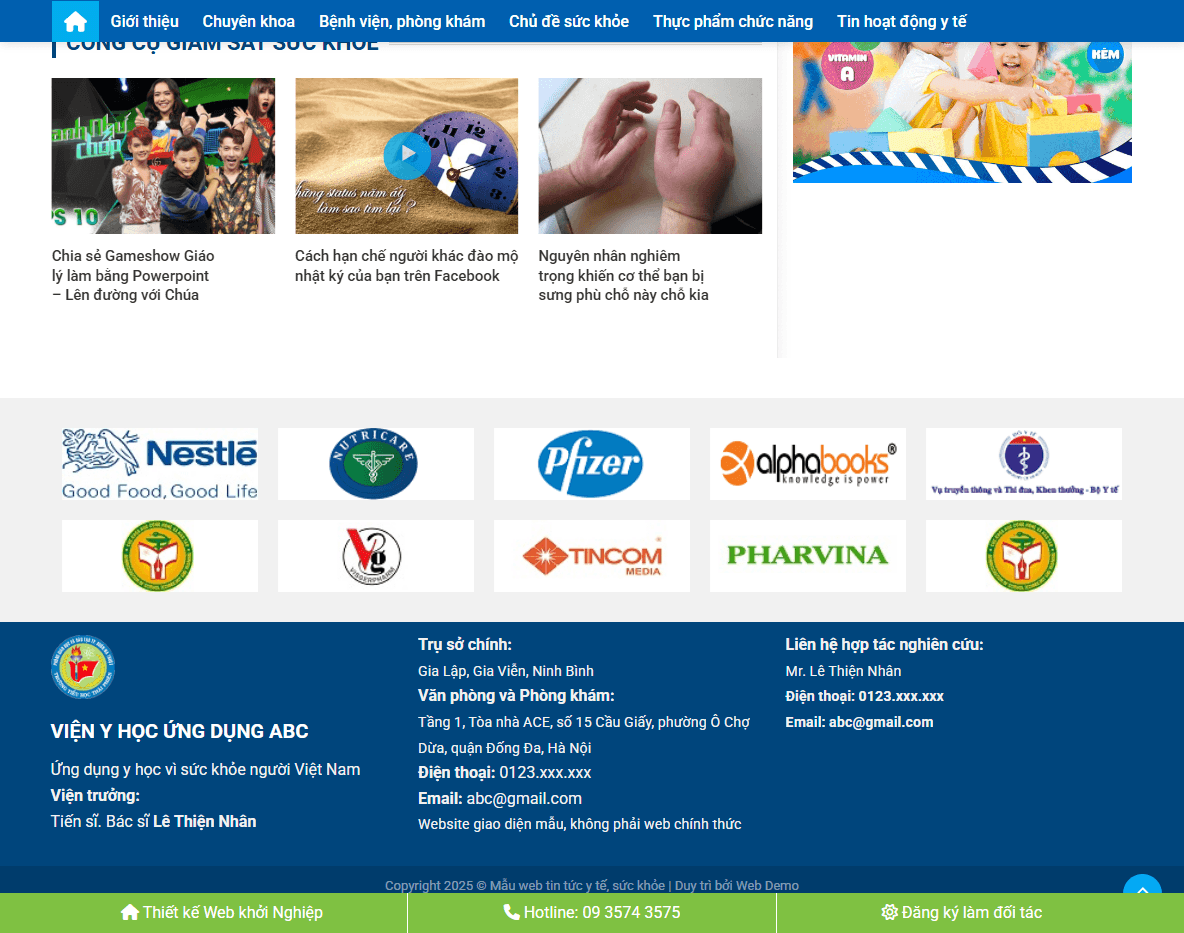 Panel quản trị Theme WordPress tin tức 29