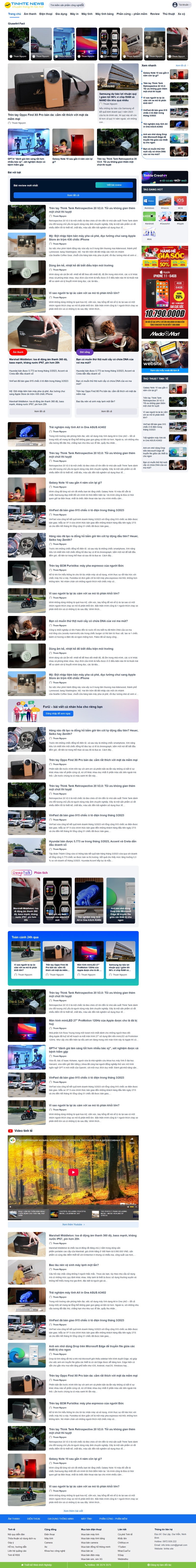 Theme wordpress tin tức giống tinh tế