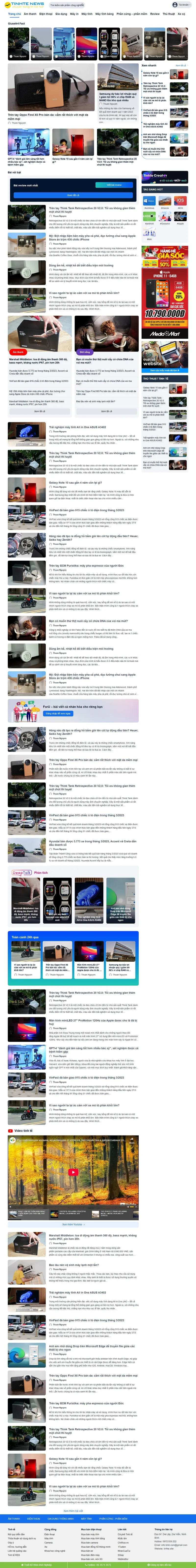 Theme wordpress tin tức giống tinh tế