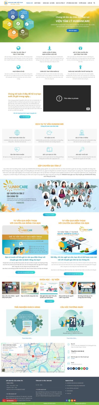 Theme wordpress tư vấn tâm lý