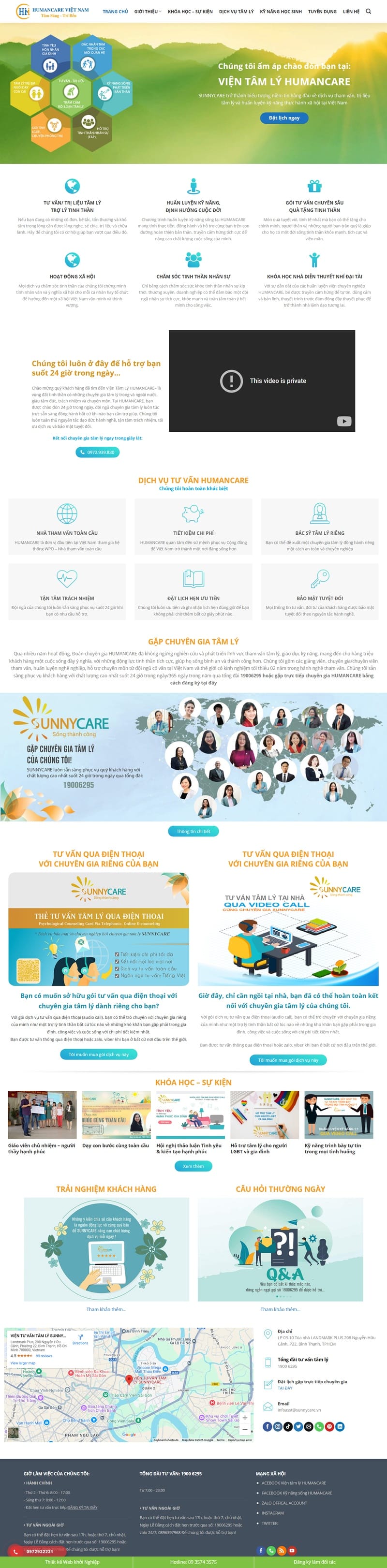 Theme wordpress tư vấn tâm lý