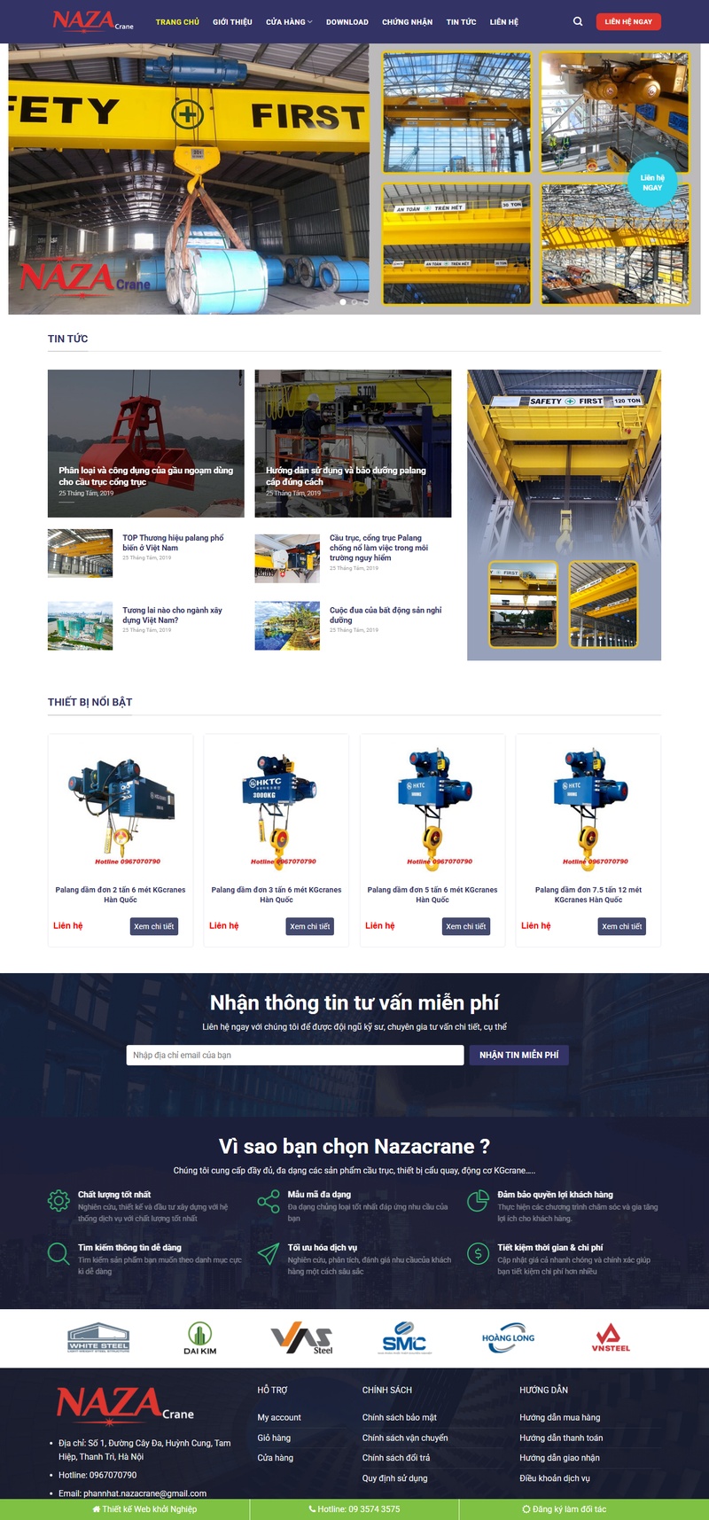 Theme wordpress xây dựng 03