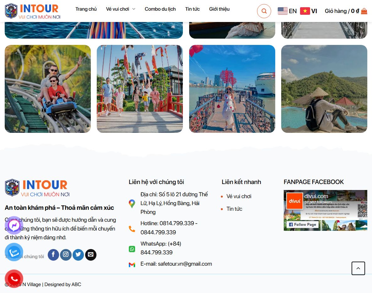 Tính năng Theme wordpress du lịch mẫu 29