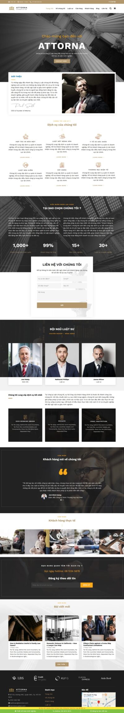 Theme wordpress công ty luật 02