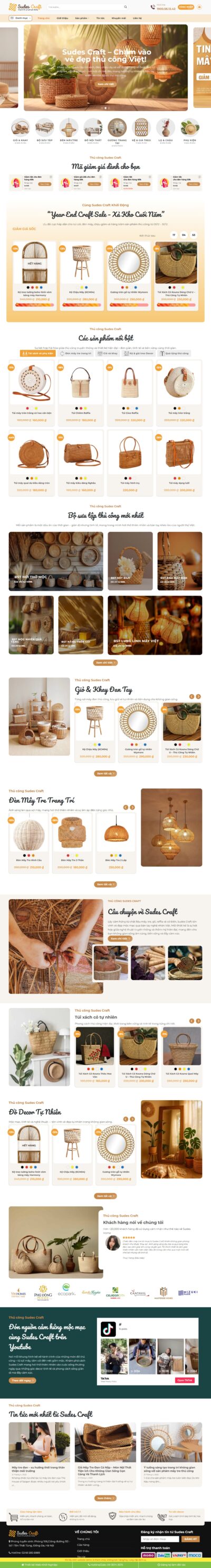 Theme wordpress bán đồ thủ công mỹ nghệ