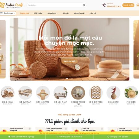 Theme wordpress bán đồ thủ công mỹ nghệ