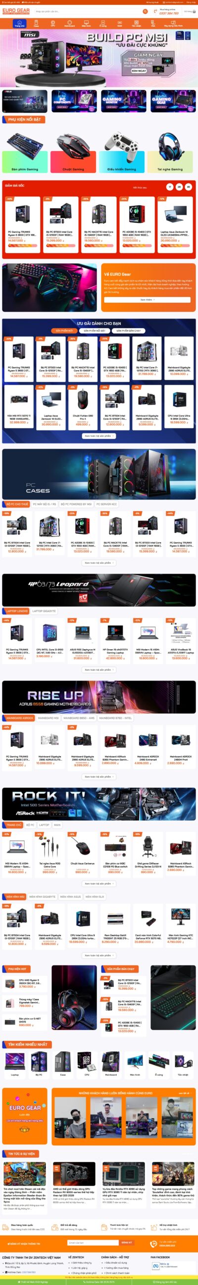 Theme wordpress bán máy tính 09